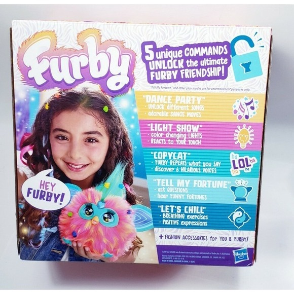 Furby Coral Interactive Plush Toy Hasbro - Picture 2 of 6